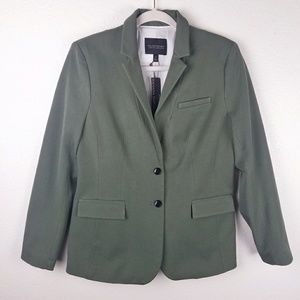 NWT! Banana Republic Green Blazer Size 12